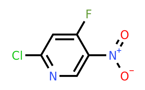 2-Chloro-4-fluoro-5-nitropyridine