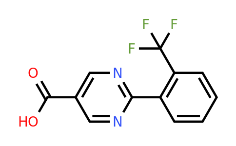 CAS 1261805-09-7 | 2-(2-(Trifluoromethyl)phenyl)pyrimidine-5-carboxylic acid