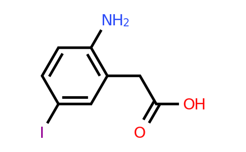 CAS 1261810-98-3 | 2-(2-Amino-5-iodophenyl)acetic acid