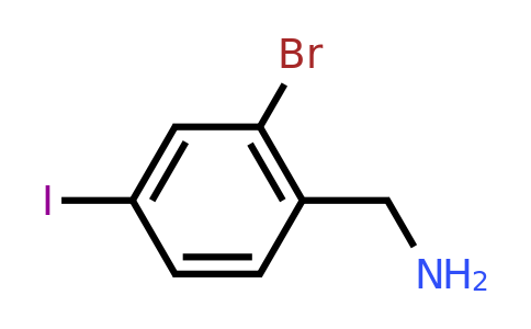 CAS 1261816-92-5 | (2-Bromo-4-iodophenyl)methanamine