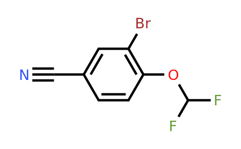 CAS 1261818-75-0 | 3-Bromo-4-(difluoromethoxy)benzonitrile