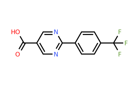 CAS 1261819-81-1 | 2-(4-(Trifluoromethyl)phenyl)pyrimidine-5-carboxylic acid