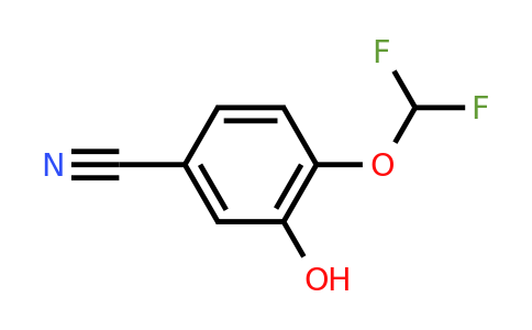 CAS 1261823-17-9 | 4-(difluoromethoxy)-3-hydroxybenzonitrile
