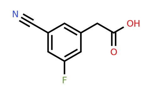 CAS 1261823-51-1 | (3-Cyano-5-fluorophenyl)acetic acid