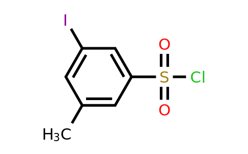 3-Iodo-5-methylbenzenesulfonyl chloride