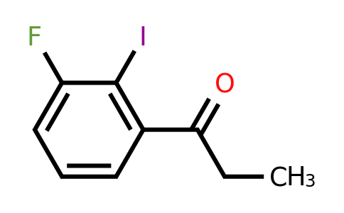 CAS 1261828-13-0 | 1-(3-fluoro-2-iodophenyl)propan-1-one