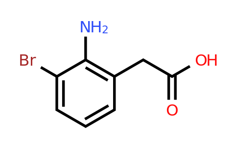 CAS 1261836-75-2 | 2-(2-Amino-3-bromophenyl)acetic acid