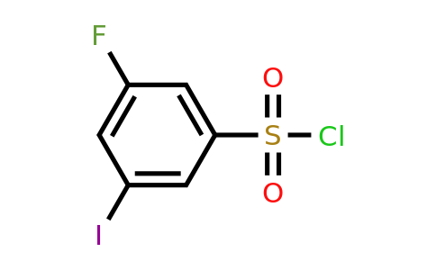 CAS 1261837-80-2 | 3-Fluoro-5-iodobenzenesulfonyl chloride