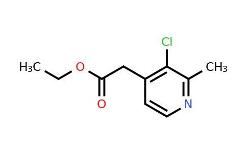 CAS 1261844-35-2 | 3-Chloro-2-methylpyridine-4-acetic acid ethyl ester