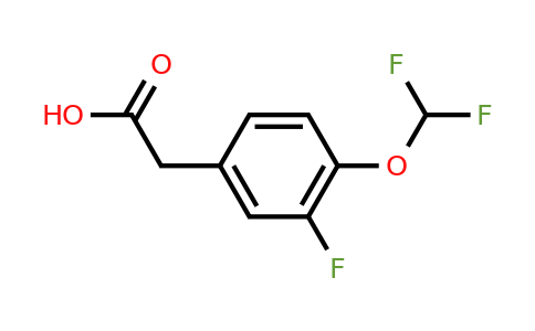 CAS 1261851-55-1 | 2-(4-(difluoromethoxy)-3-fluorophenyl)acetic acid