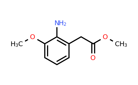 CAS 1261855-04-2 | Methyl 2-(2-amino-3-methoxyphenyl)acetate
