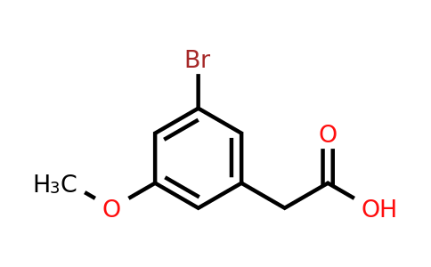 CAS 1261860-69-8 | (3-Bromo-5-methoxyphenyl)acetic acid