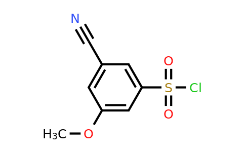 CAS 1261862-05-8 | 3-Cyano-5-methoxybenzenesulfonyl chloride