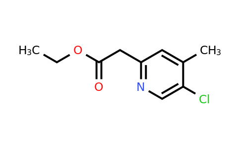 CAS 1261885-44-2 | 5-Chloro-4-methylpyridine-2-acetic acid ethyl ester