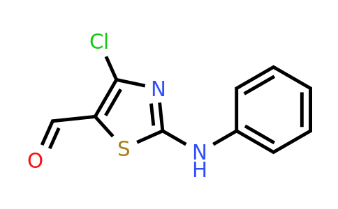 CAS 126193-27-9 | 4-chloro-2-(phenylamino)-1,3-thiazole-5-carbaldehyde