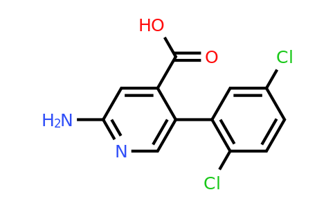 CAS 1261945-05-4 | 2-Amino-5-(2,5-dichlorophenyl)isonicotinic acid