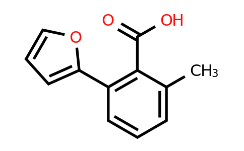 CAS 1261952-35-5 | 2-(Furan-2-yl)-6-methylbenzoic acid