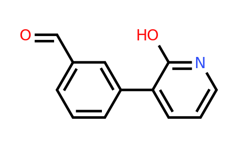 CAS 1261956-40-4 | 3-(3-Formylphenyl)-2-hydroxypyridine