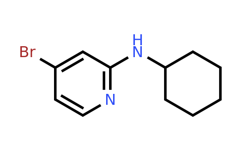 CAS 1262293-75-3 | 4-Bromo-N-cyclohexylpyridin-2-amine