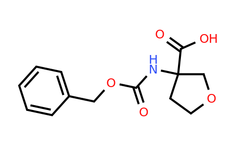 CAS 1262406-85-8 | 3-{[(benzyloxy)carbonyl]amino}oxolane-3-carboxylic acid