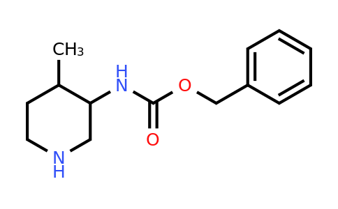 CAS 1262408-19-4 | Benzyl (4-methylpiperidin-3-yl)carbamate
