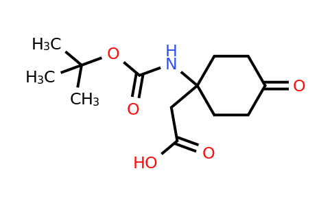 CAS 1262408-70-7 | 1-(Boc-amino)-4-oxo-cyclohexaneacetic acid