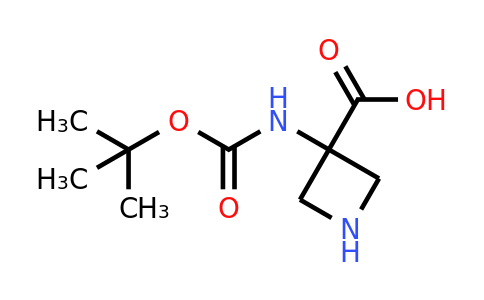 CAS 1262409-31-3 | 3-{[(tert-butoxy)carbonyl]amino}azetidine-3-carboxylic acid