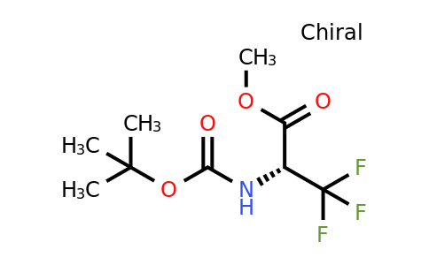CAS 1262414-99-2 | (R)-Methyl 2-((tert-butoxycarbonyl)amino)-3,3,3-trifluoropropanoate