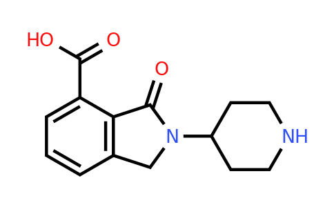 CAS 1262417-66-2 | 3-Oxo-2-(piperidin-4-yl)isoindoline-4-carboxylic acid