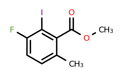 CAS 1262417-97-9 | methyl 3-fluoro-2-iodo-6-methylbenzoate