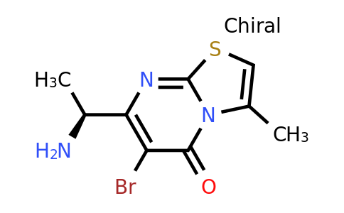 CAS 1262441-66-6 | 7-[(1S)-1-aminoethyl]-6-bromo-3-methyl-5H-[1,3]thiazolo[3,2-a]pyrimidin-5-one