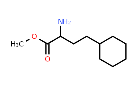 CAS 1262584-88-2 | methyl 2-amino-4-cyclohexyl-butanoate