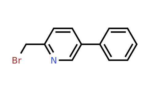 CAS 126268-58-4 | 2-(Bromomethyl)-5-phenylpyridine