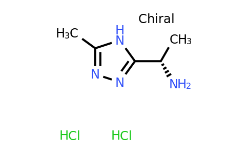 CAS 1262751-42-7 | (S)-1-(5-Methyl-4H-1,2,4-triazol-3-yl)ethanamine dihydrochloride