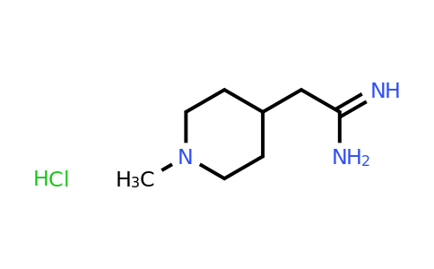 CAS 1262771-04-9 | 2-(1-Methylpiperidin-4-yl)acetimidamide hydrochloride