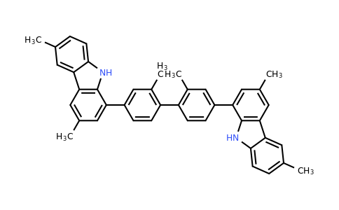 CAS 1262783-41-4 | 1,1'-(2,2'-Dimethyl-[1,1'-biphenyl]-4,4'-diyl)bis(3,6-dimethyl-9H-carbazole)