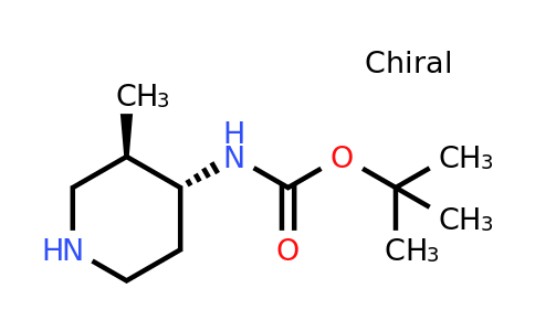 CAS 1262787-66-5 | tert-butyl N-[(3R,4R)-3-methylpiperidin-4-yl]carbamate