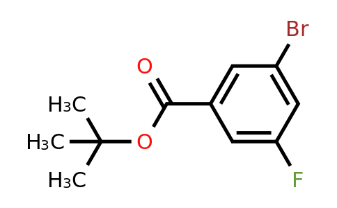 CAS 1262834-57-0 | tert-Butyl 3-bromo-5-fluorobenzoate