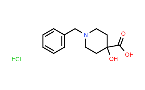 CAS 1262988-77-1 | 1-Benzyl-4-hydroxypiperidine-4-carboxylic acid hydrochloride