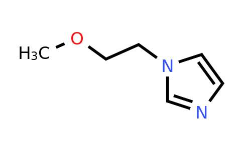 CAS 126301-59-5 | 1-(2-methoxyethyl)-1H-imidazole