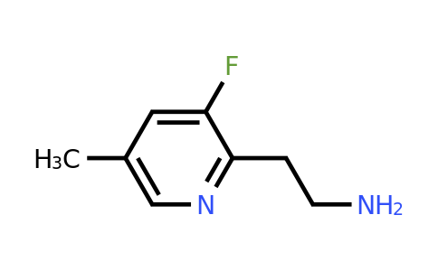CAS 1263057-58-4 | 2-(3-Fluoro-5-methylpyridin-2-YL)ethanamine
