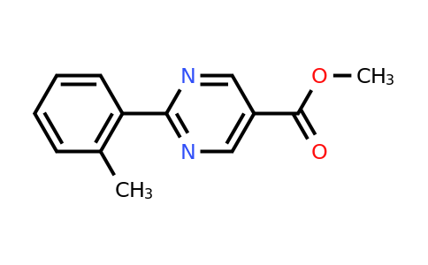 CAS 1263059-48-8 | Methyl 2-(o-tolyl)pyrimidine-5-carboxylate