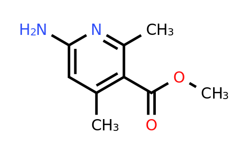 CAS 1263059-49-9 | Methyl 6-amino-2,4-dimethylpyridine-3-carboxylate