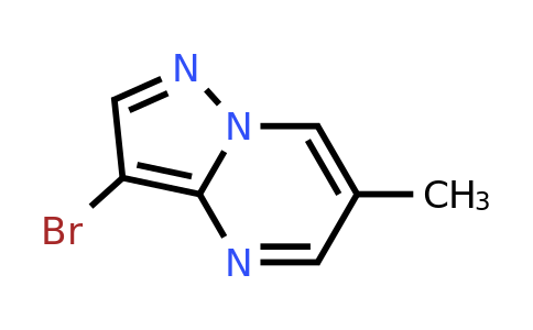 CAS 1263060-64-5 | 3-bromo-6-methylpyrazolo[1,5-a]pyrimidine
