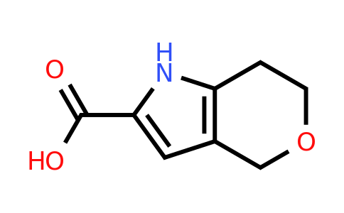 CAS 1263083-03-9 | 1H,4H,6H,7H-pyrano[4,3-b]pyrrole-2-carboxylic acid