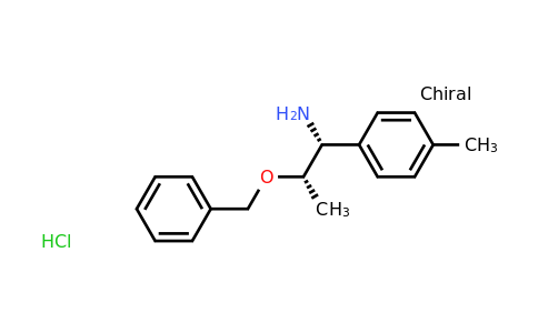 CAS 1263094-06-9 | (1R,2S)-2-(Benzyloxy)-1-(p-tolyl)propan-1-amine hydrochloride
