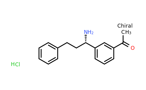 CAS 1263094-33-2 | (S)-1-(3-(1-amino-3-phenylpropyl)phenyl)ethanone hydrochloride