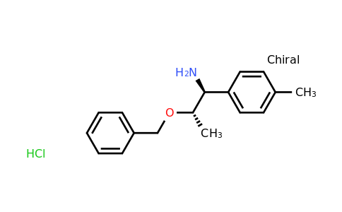 CAS 1263094-71-8 | (1S,2S)-2-(Benzyloxy)-1-(p-tolyl)propan-1-amine hydrochloride