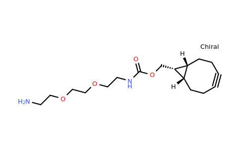CAS 1263166-93-3 | rel-((1R,8S,9s)-Bicyclo[6.1.0]non-4-yn-9-yl)methyl (2-(2-(2-aminoethoxy)ethoxy)ethyl)carbamate