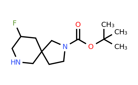 CAS 1263177-27-0 | tert-butyl 9-fluoro-2,7-diazaspiro[4.5]decane-2-carboxylate